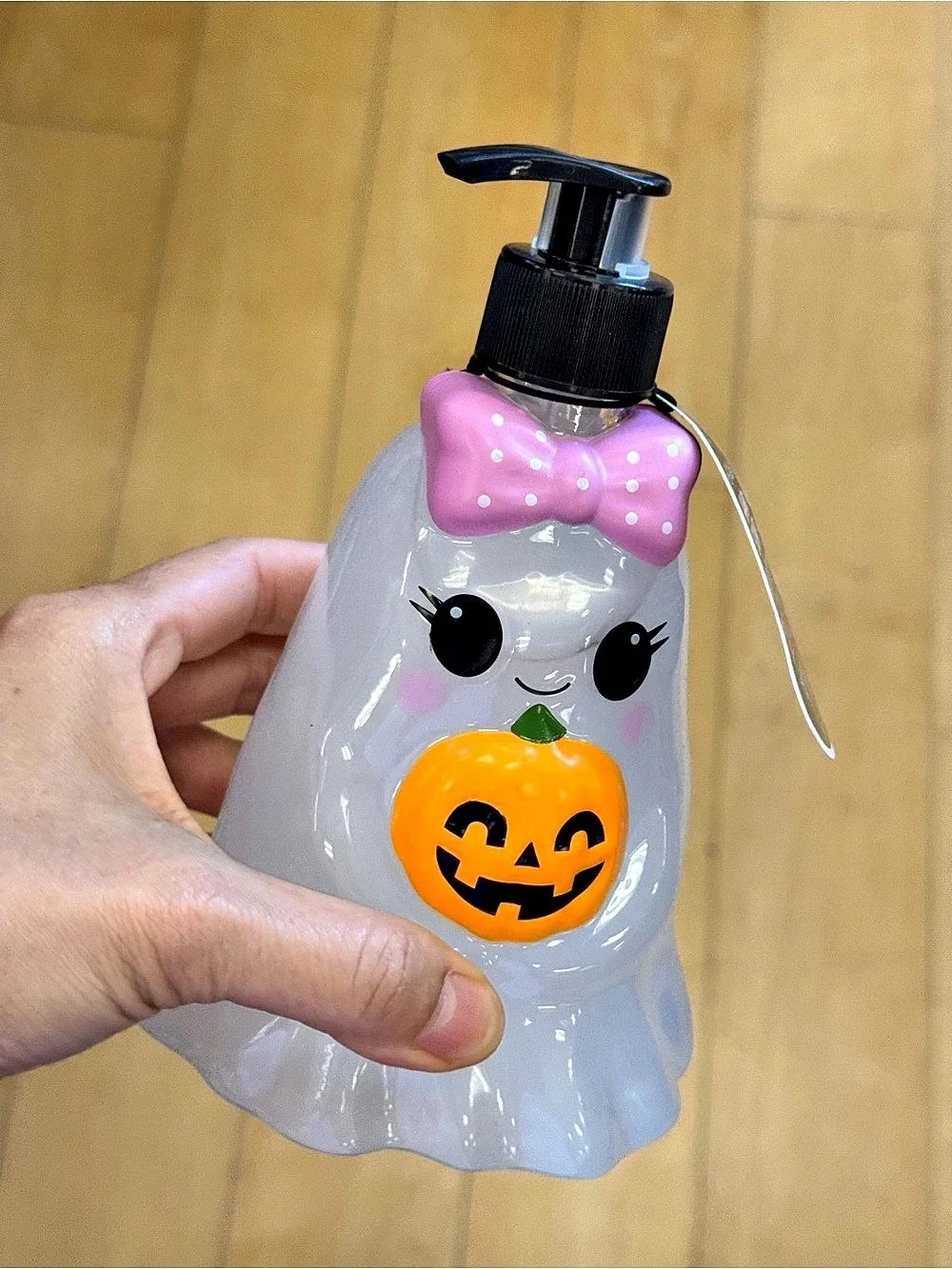 Ghost Pumpkin Soap Dispenser NWT